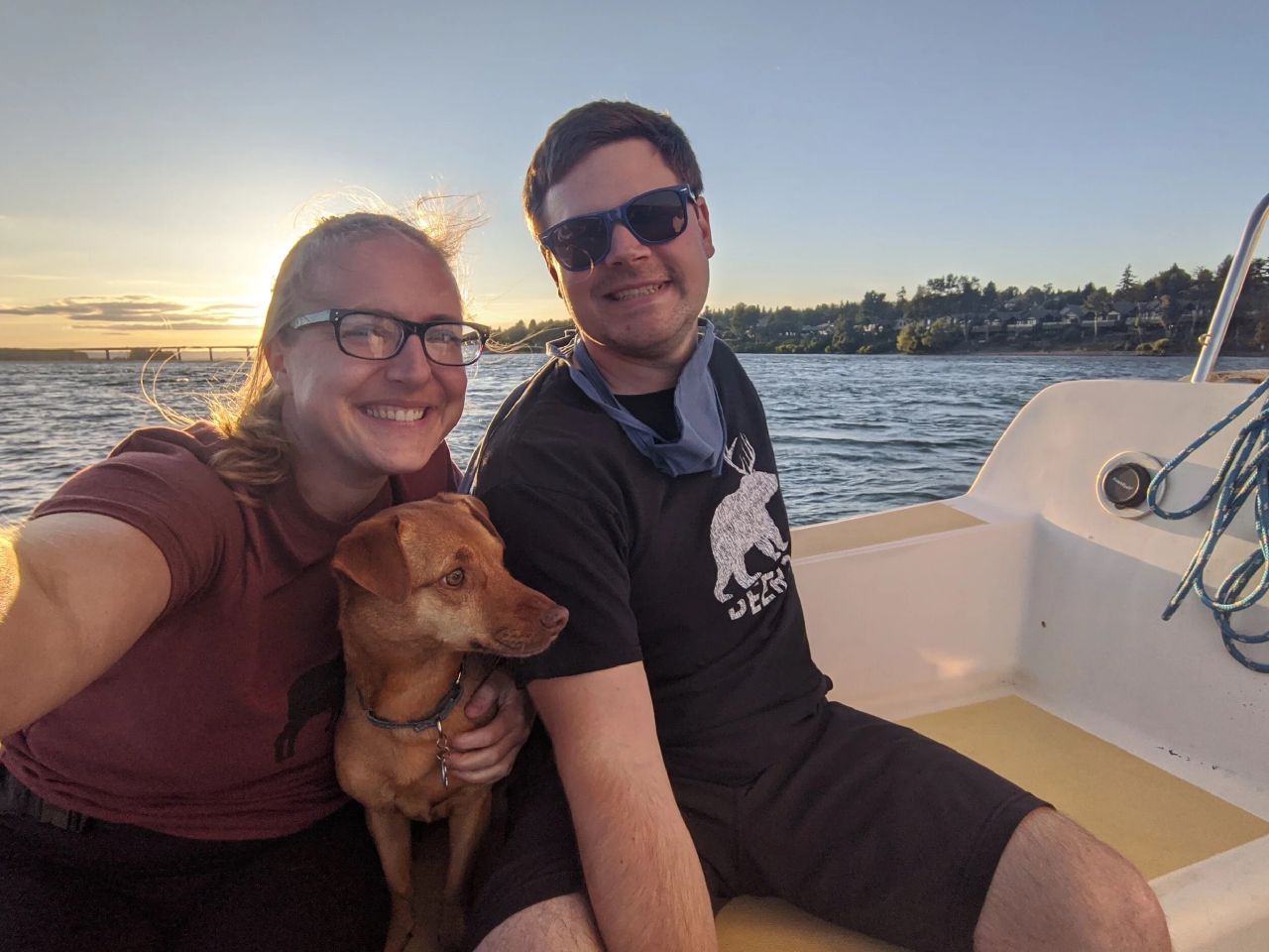 Sailing on the Columbia River