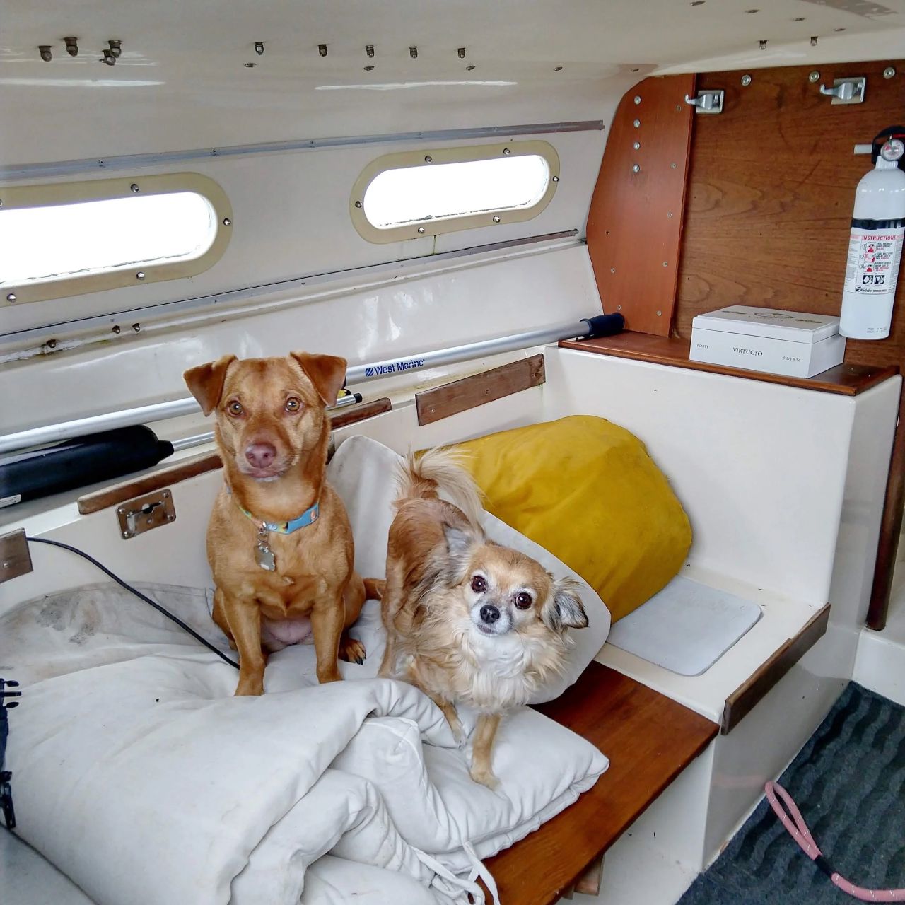 Aboard Honey Badger